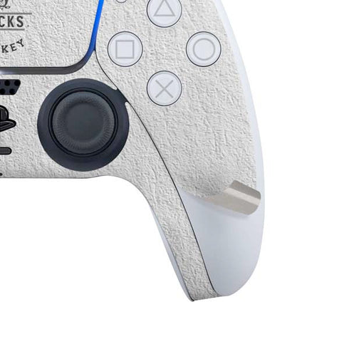NHL Anaheim Ducks Black Text PS5 Controller Skin